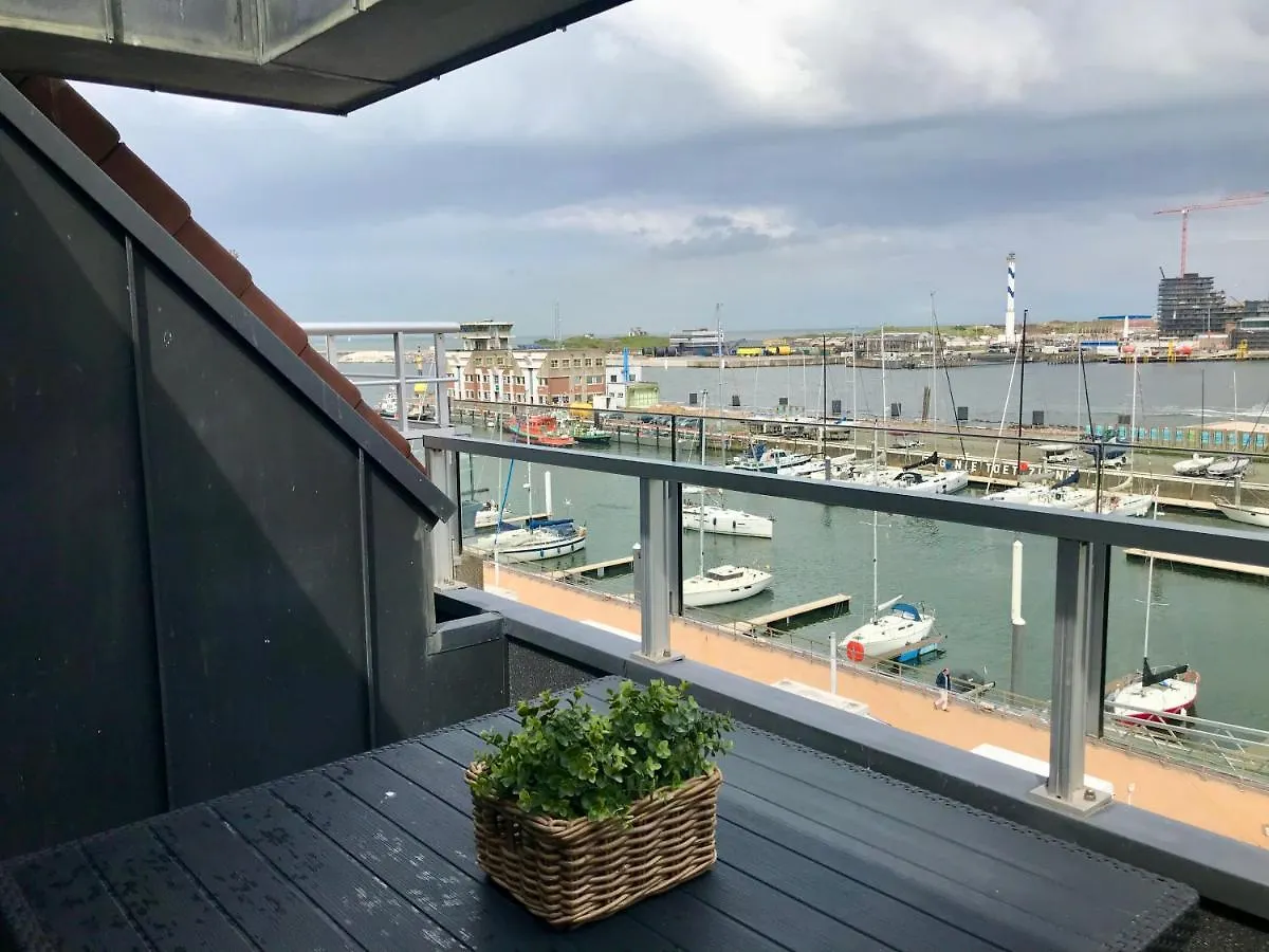 Appartement Cousteau - Terras, Zeezicht, Marina Ostende